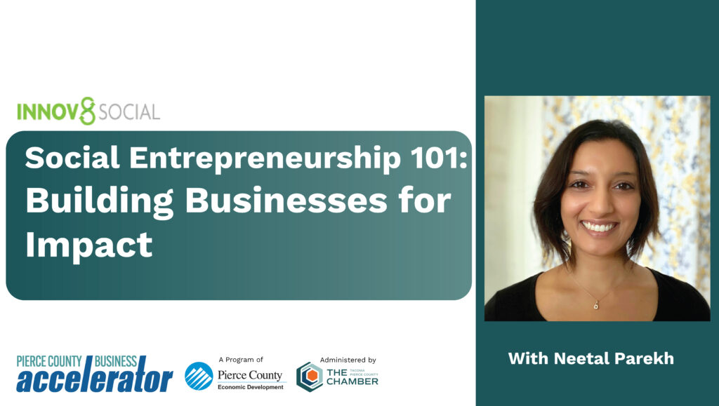 Social Entrepreneurship 101 - Neetal Parekh