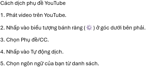 Translate Vietnamese